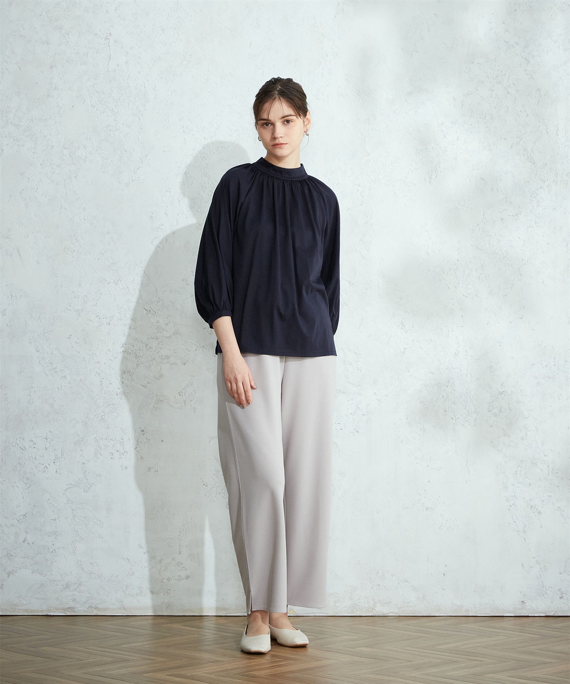 LE SOUK HOLIDAY ギャザーネックプルオーバー_sub_13