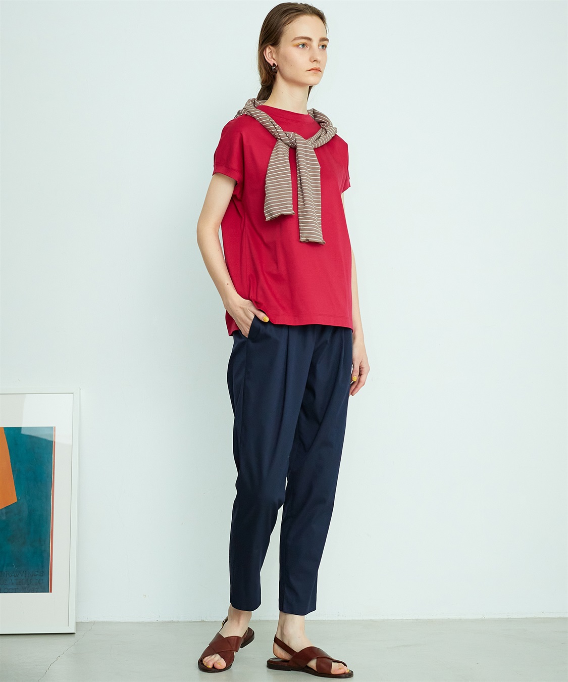 LE SOUK HOLIDAY シアーハイネックT_sub_3