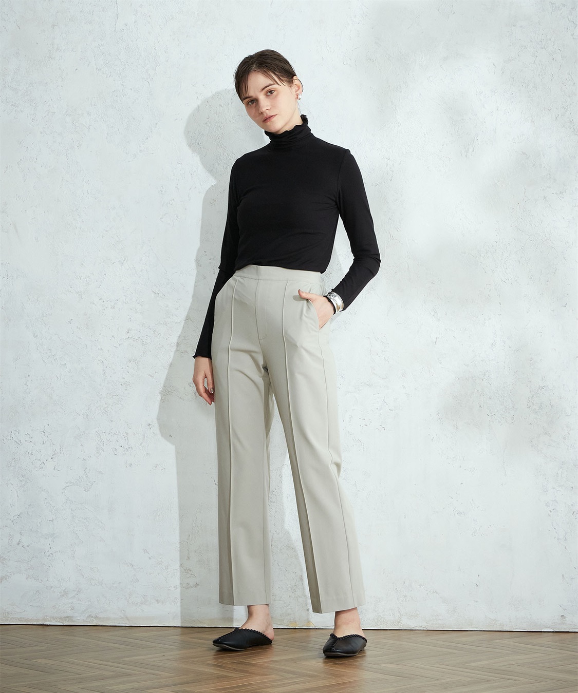 シアーハイネックT LE SOUK HOLIDAY｜クロスプラス公式通販サイト