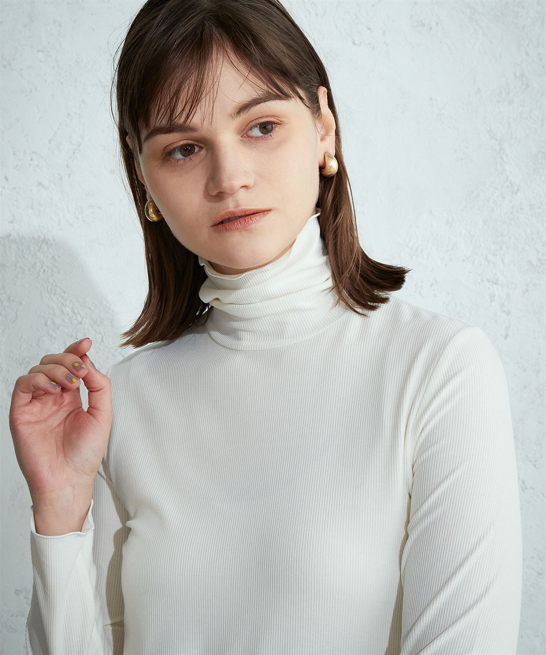 LE SOUK HOLIDAY シアーハイネックT_sub_7