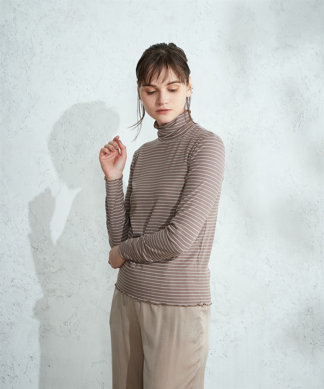 LE SOUK HOLIDAY シアーハイネックT_sub_17