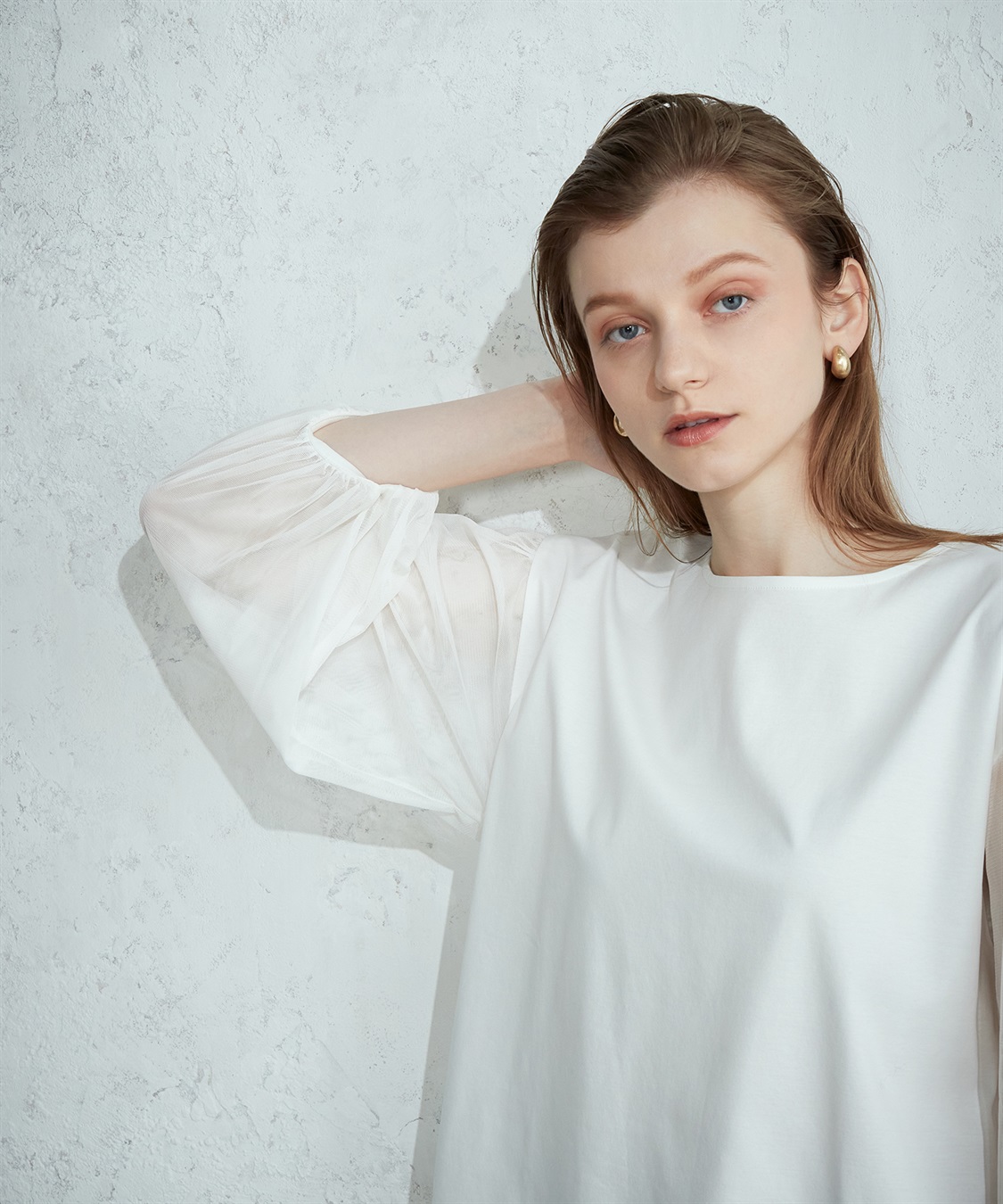 LE SOUK HOLIDAY チュールスリーブプルオーバー_sub_6