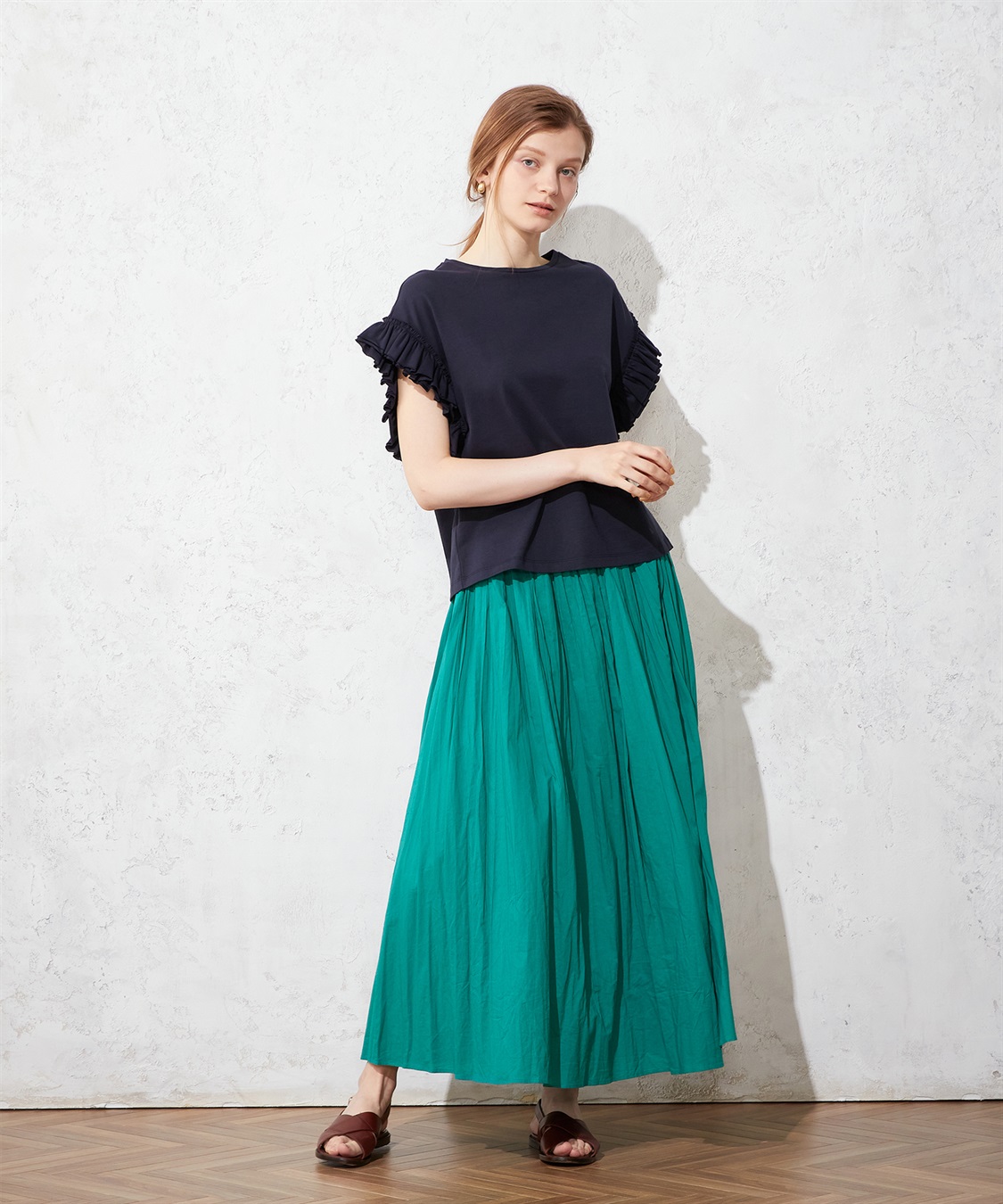 LE SOUK HOLIDAY フリルスリーブカットプルオーバー_sub_3