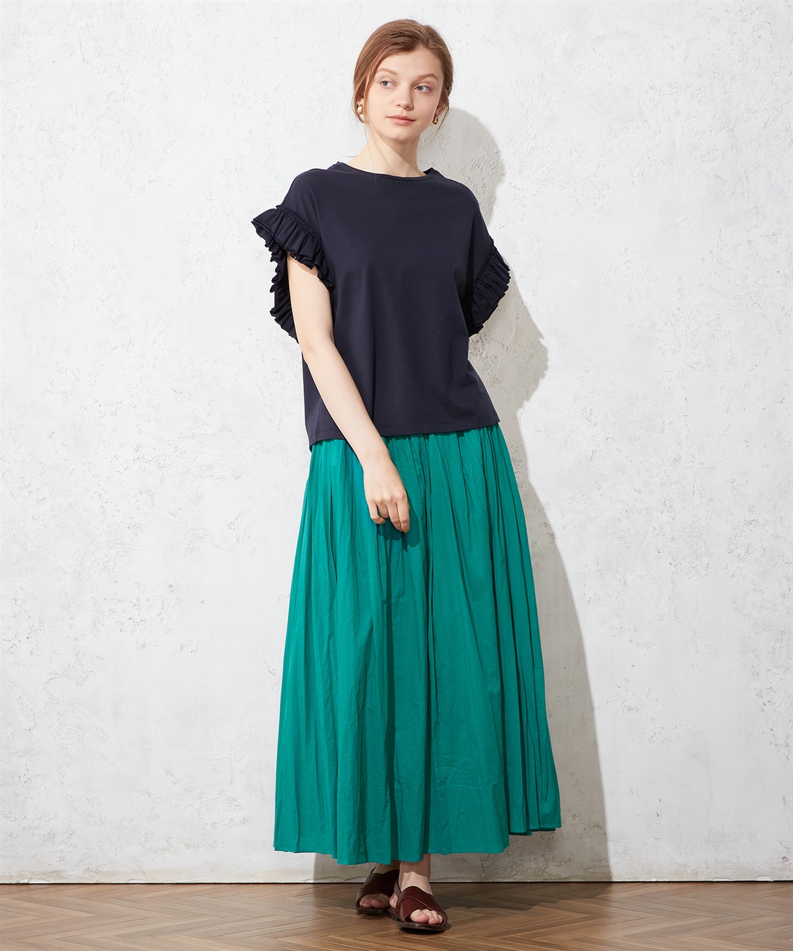 LE SOUK HOLIDAY フリルスリーブカットプルオーバー_sub_4