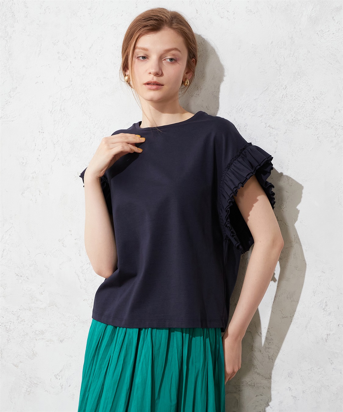 LE SOUK HOLIDAY フリルスリーブカットプルオーバー_sub_6