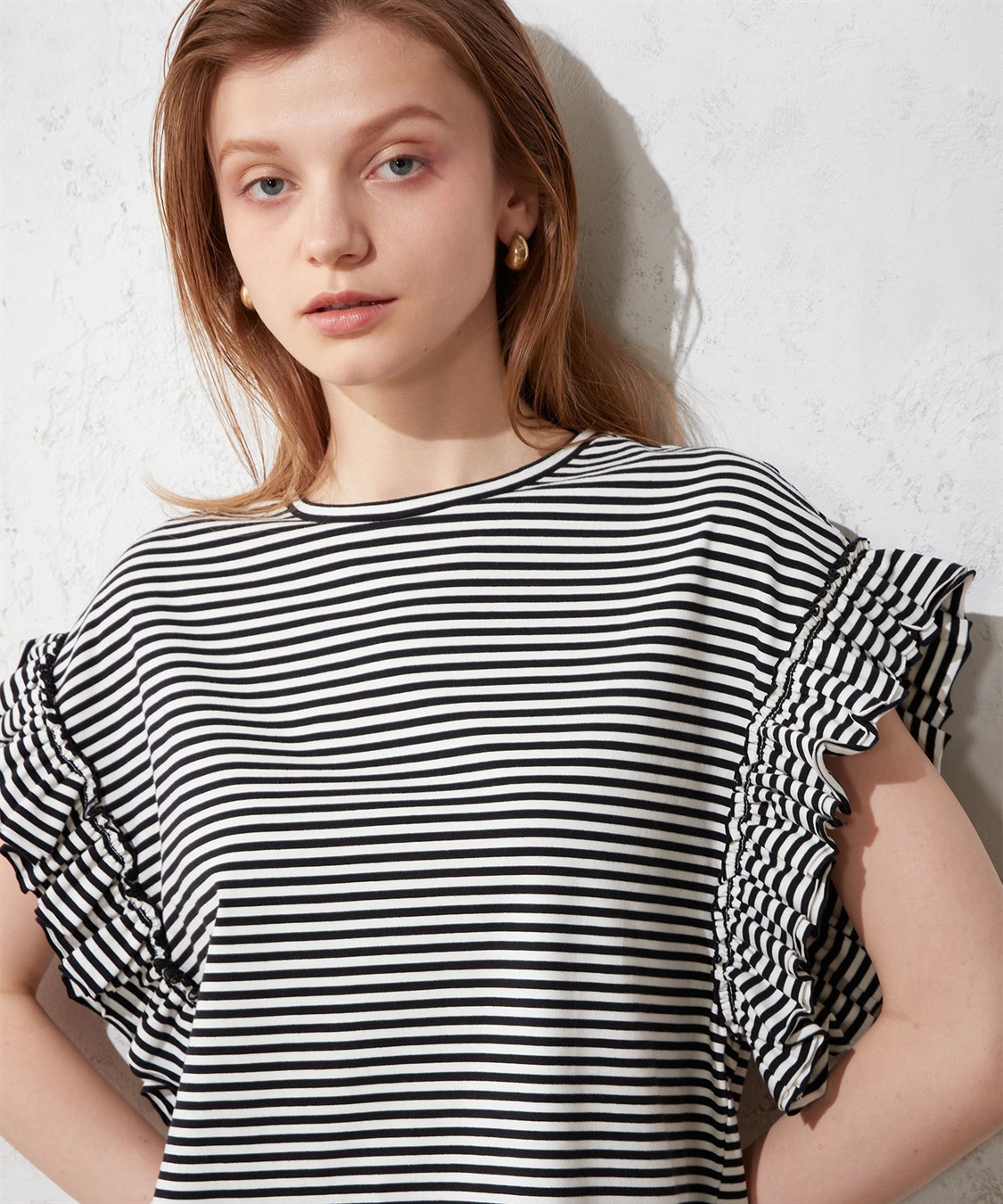 LE SOUK HOLIDAY フリルスリーブカットプルオーバー_sub_7