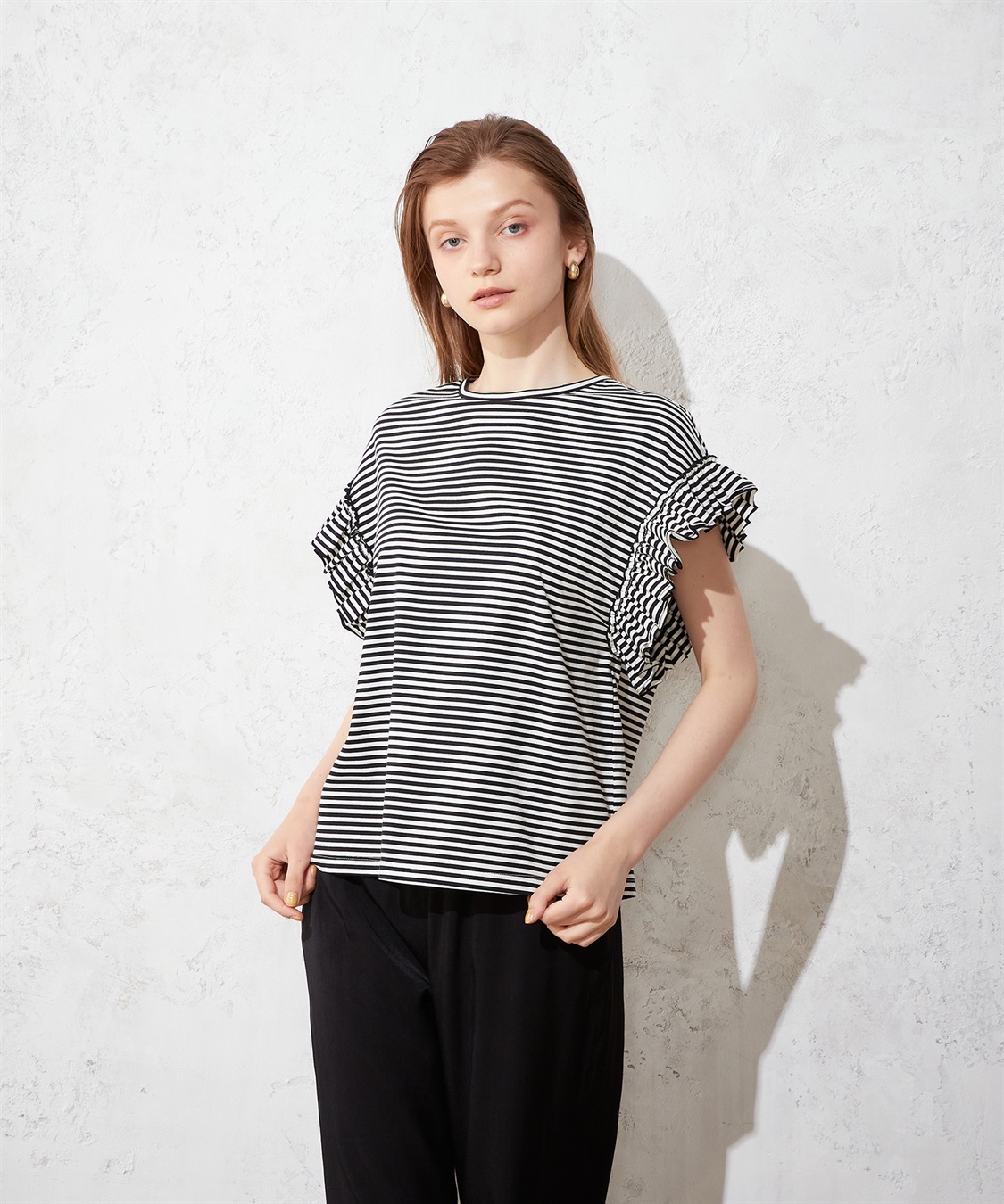 LE SOUK HOLIDAY フリルスリーブカットプルオーバー_sub_15