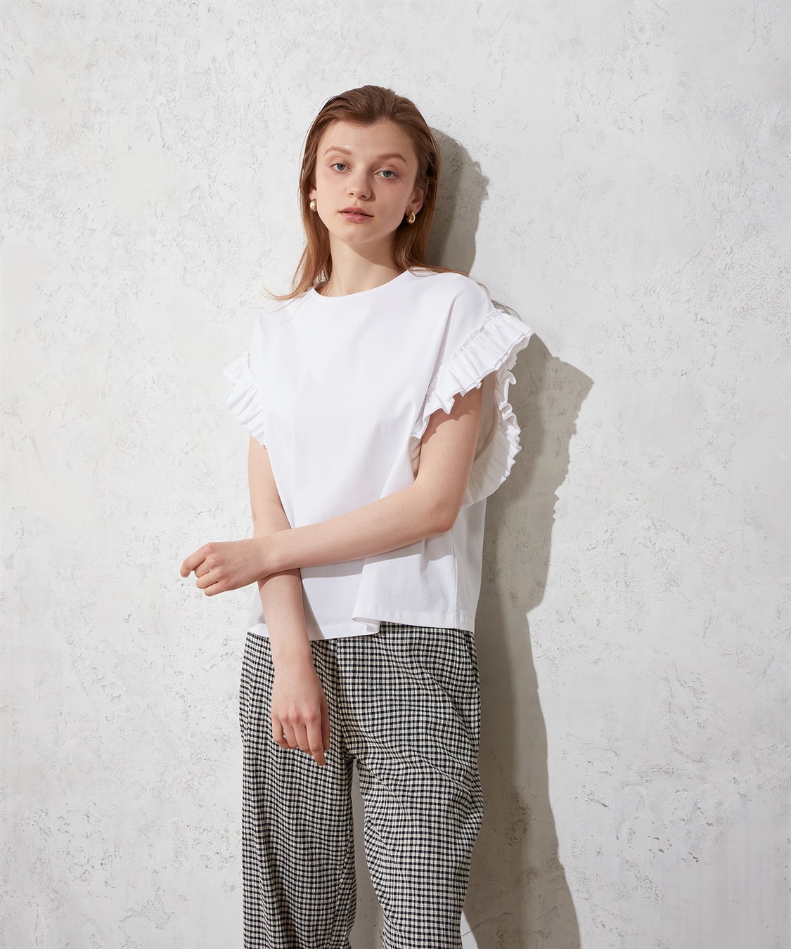 LE SOUK HOLIDAY フリルスリーブカットプルオーバー_sub_16