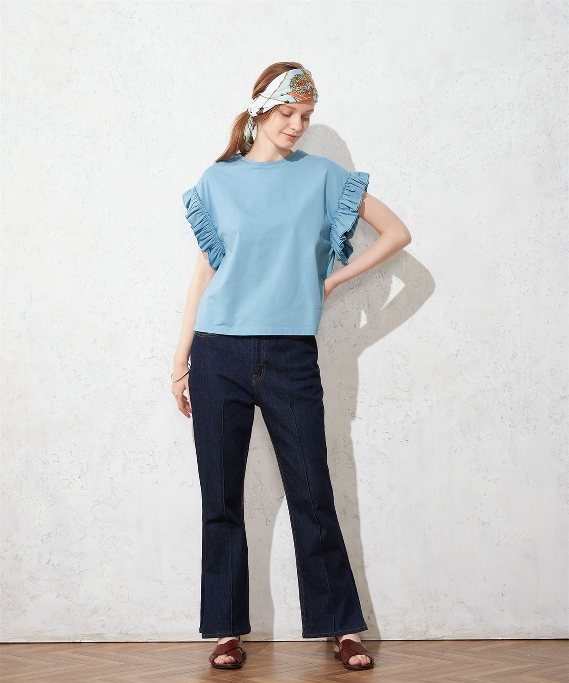 LE SOUK HOLIDAY フリルスリーブカットプルオーバー_sub_20