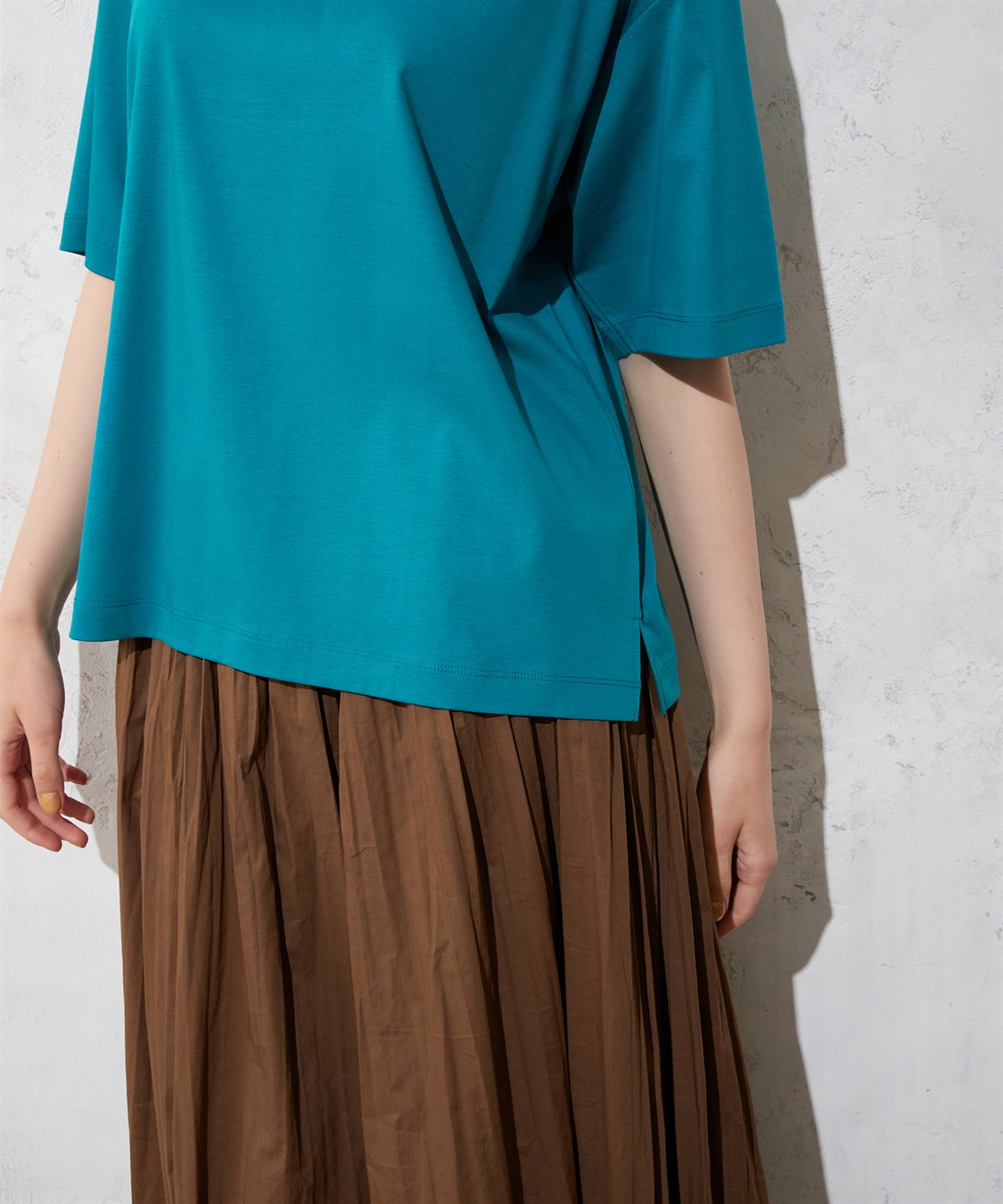 LE SOUK HOLIDAY モックネックロゴTシャツ_sub_7