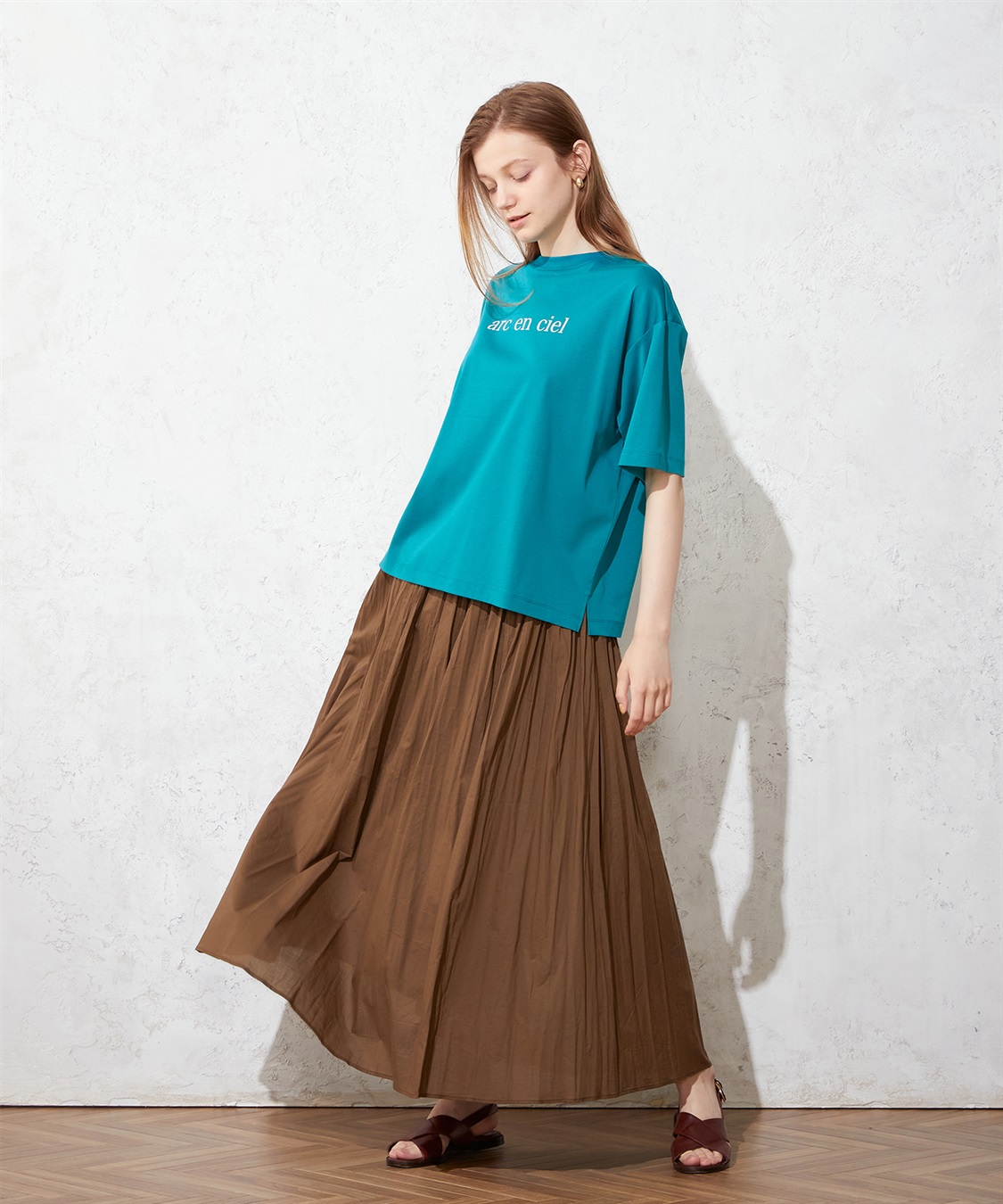 LE SOUK HOLIDAY モックネックロゴTシャツ_sub_11