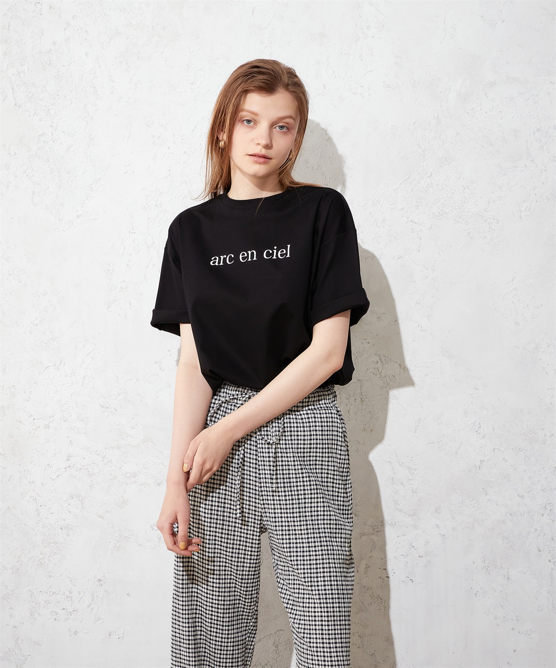 LE SOUK HOLIDAY モックネックロゴTシャツ_sub_15