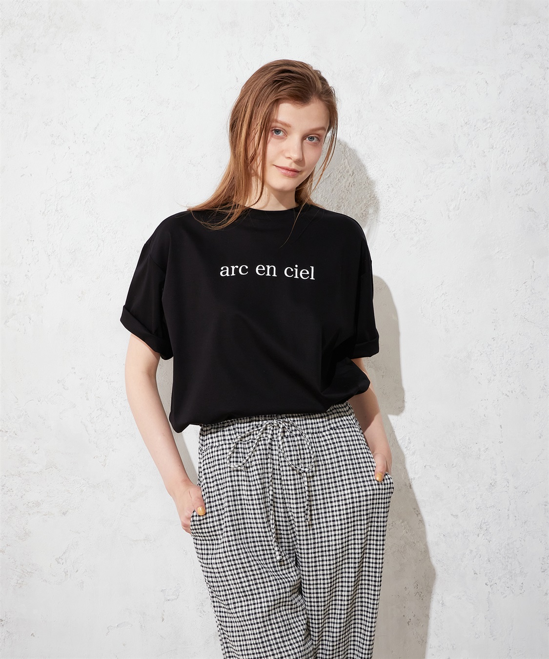 LE SOUK HOLIDAY モックネックロゴTシャツ_sub_16