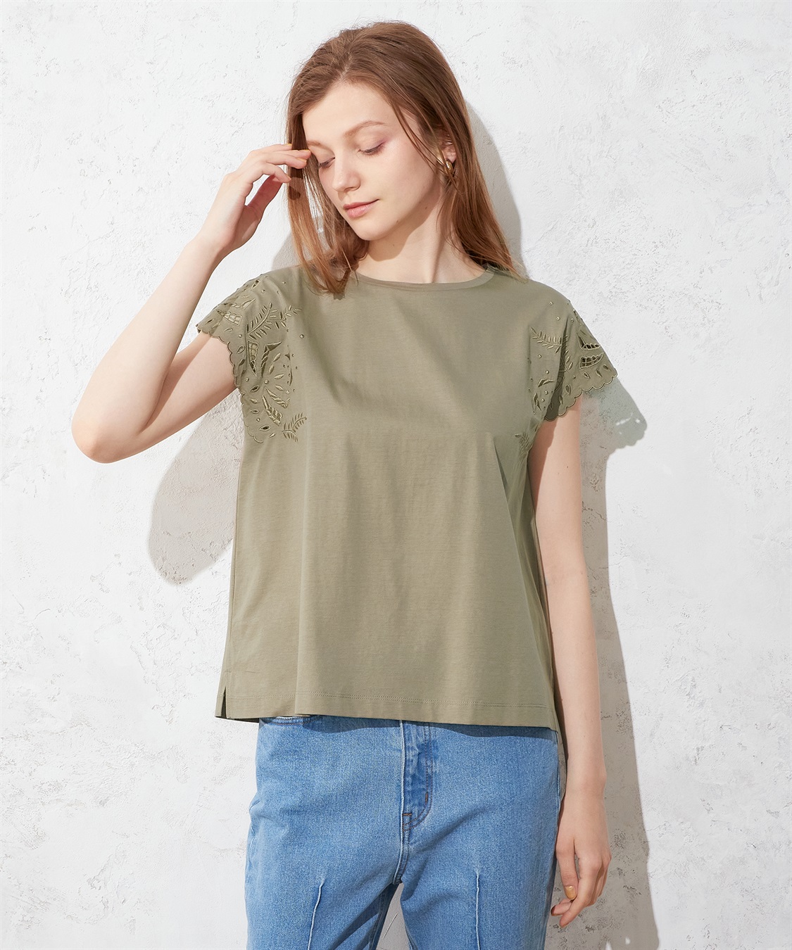 LE SOUK HOLIDAY 刺しゅうスリーブプルオーバー_sub_1