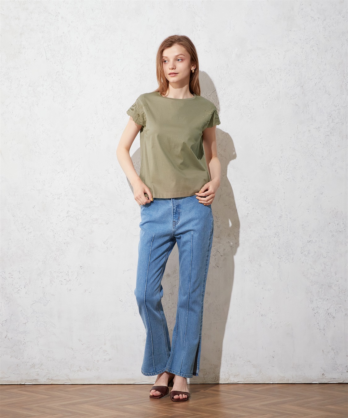 LE SOUK HOLIDAY 刺しゅうスリーブプルオーバー_sub_3