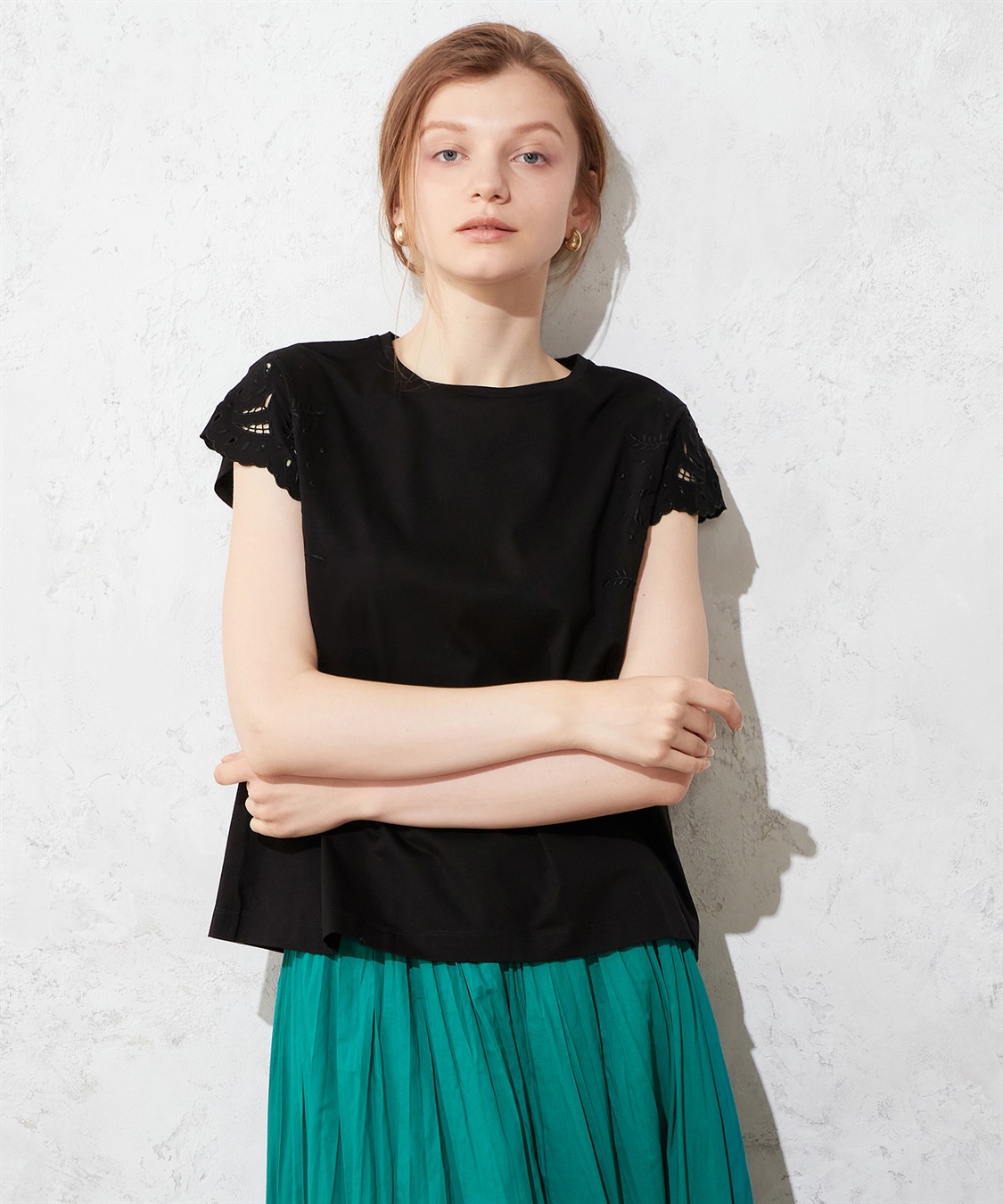 LE SOUK HOLIDAY 刺しゅうスリーブプルオーバー_sub_4