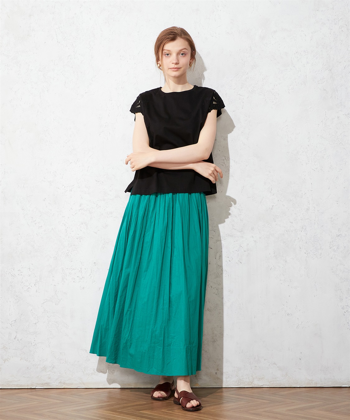 LE SOUK HOLIDAY 刺しゅうスリーブプルオーバー_sub_5