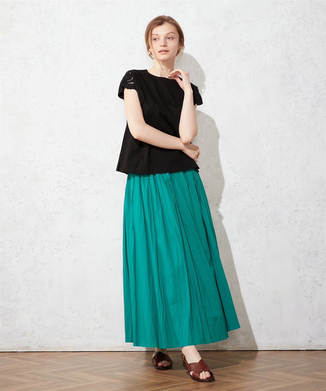 LE SOUK HOLIDAY 刺しゅうスリーブプルオーバー_sub_6