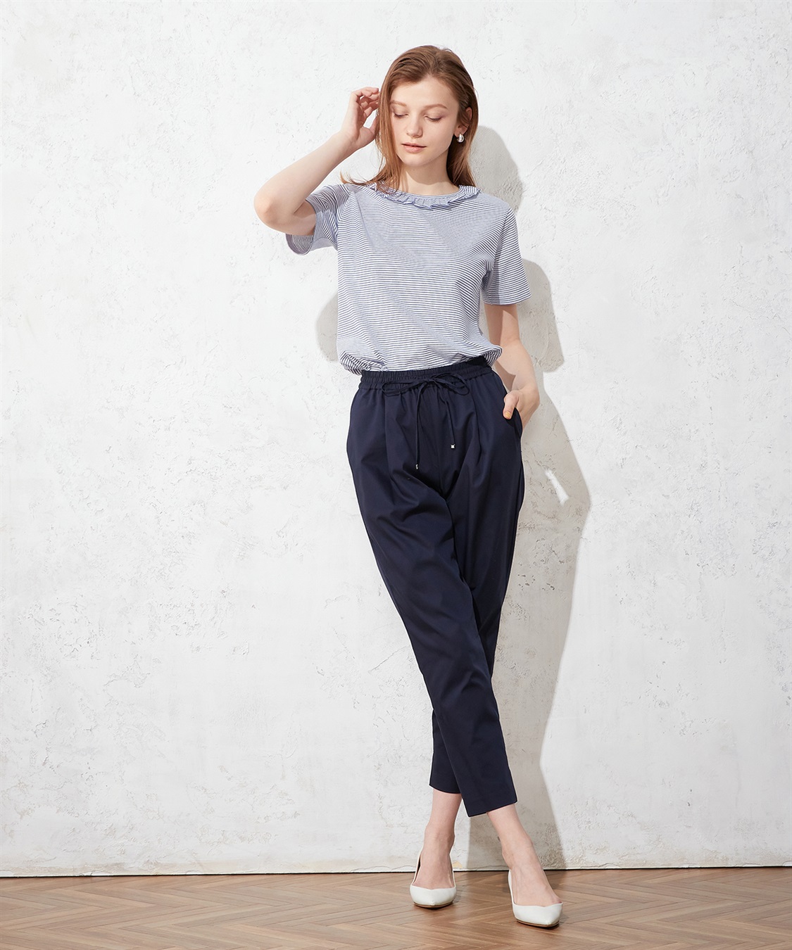 LE SOUK HOLIDAY フリル襟カットプルオーバー_sub_2