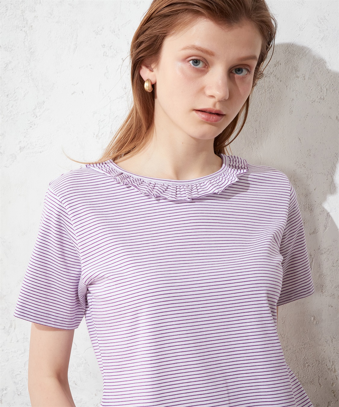 LE SOUK HOLIDAY フリル襟カットプルオーバー_sub_10