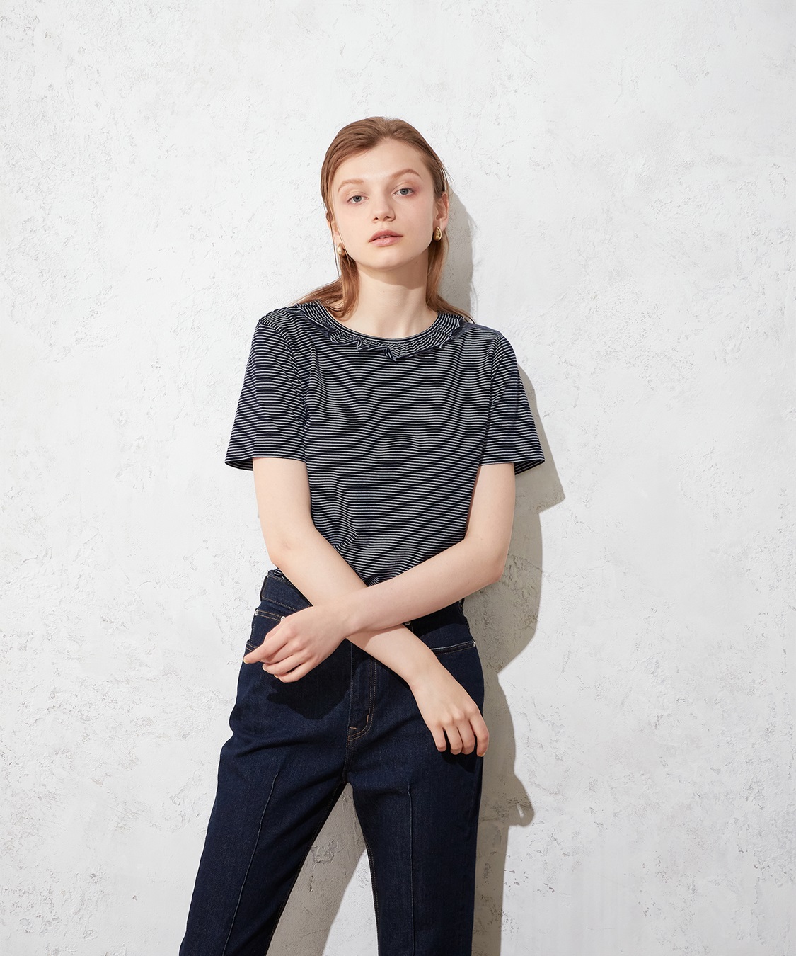 LE SOUK HOLIDAY フリル襟カットプルオーバー_sub_13