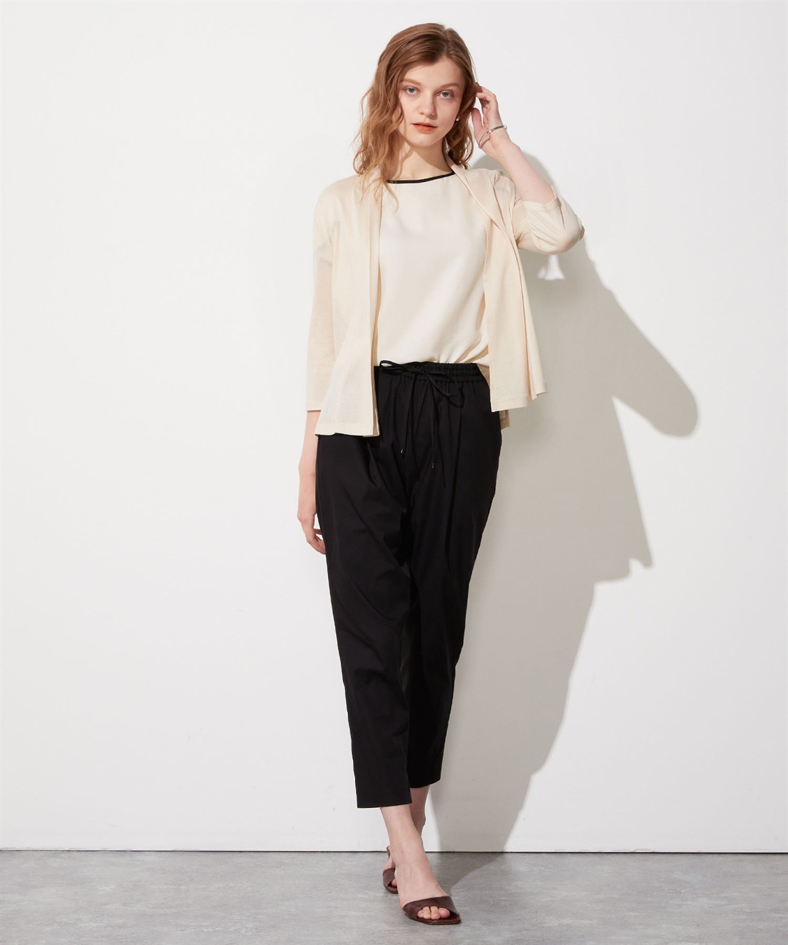 LE SOUK HOLIDAY シルケットトッパーカーディガン_sub_2