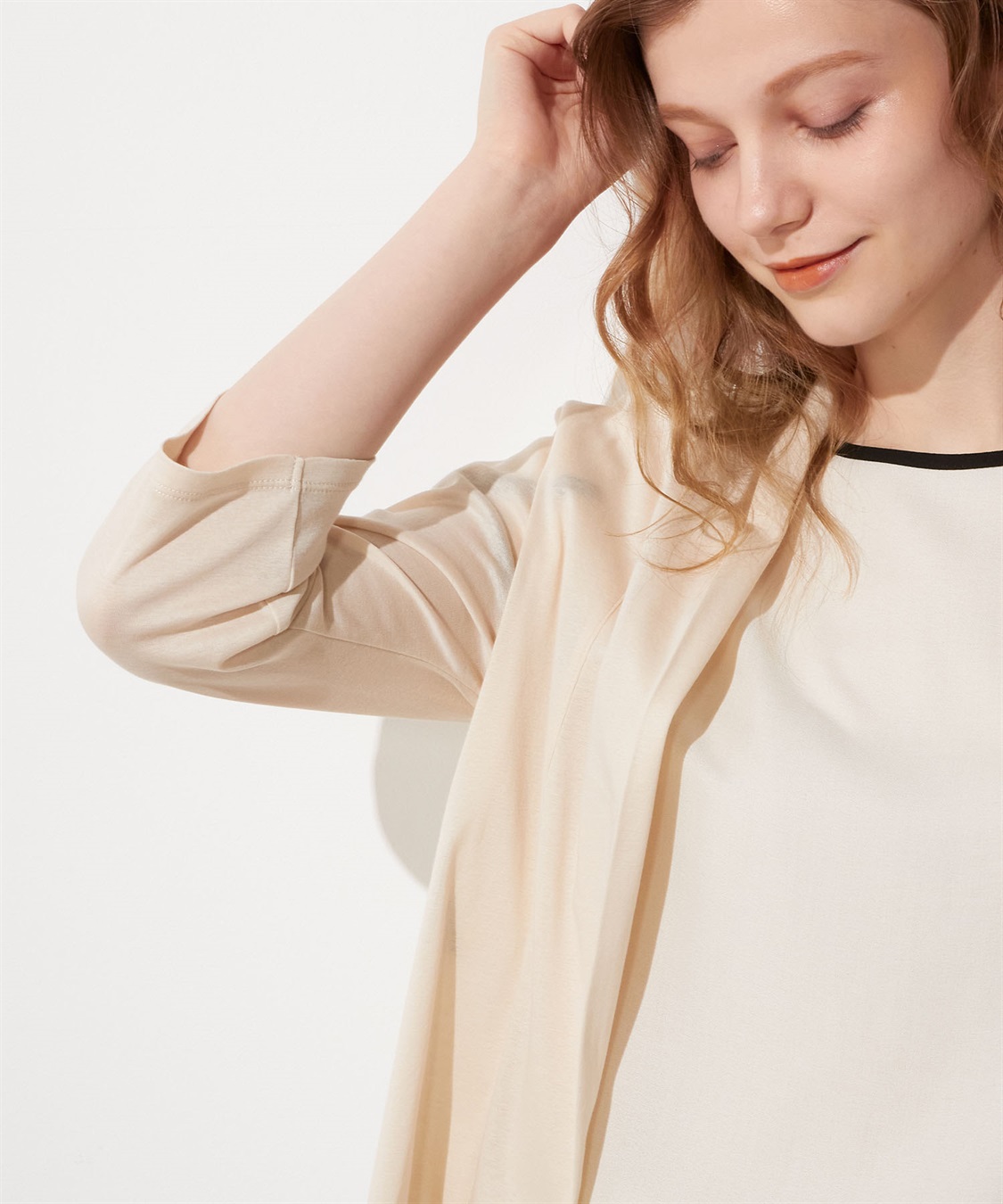 LE SOUK HOLIDAY シルケットトッパーカーディガン_sub_4