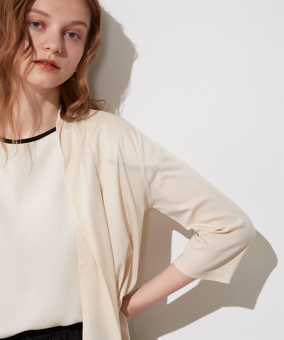 LE SOUK HOLIDAY シルケットトッパーカーディガン_sub_5