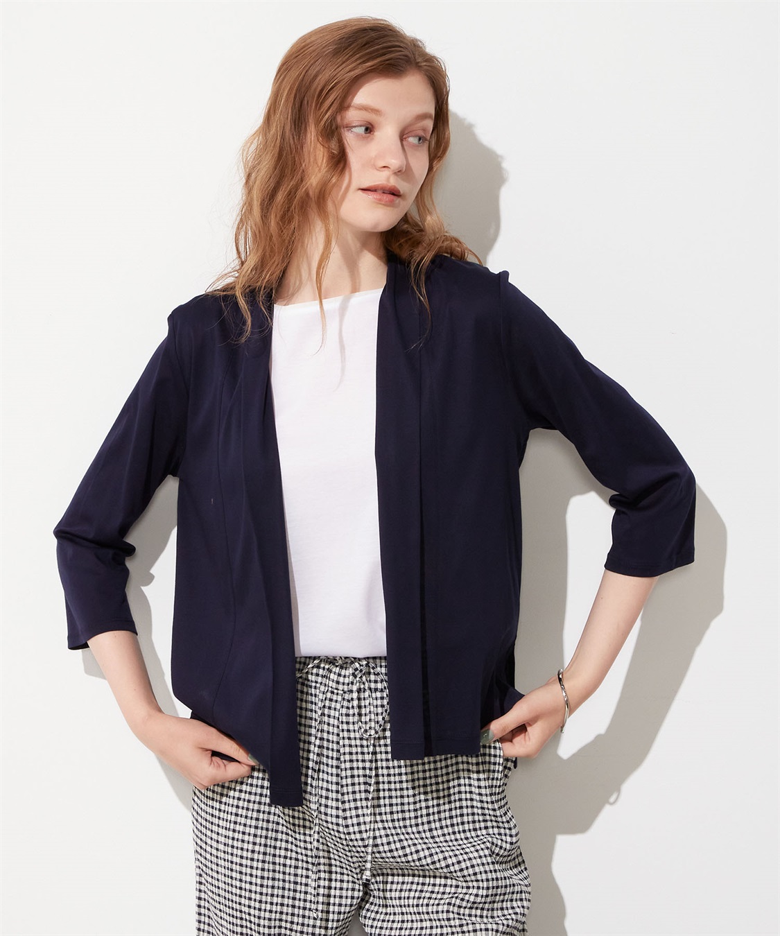 LE SOUK HOLIDAY シルケットトッパーカーディガン_sub_8