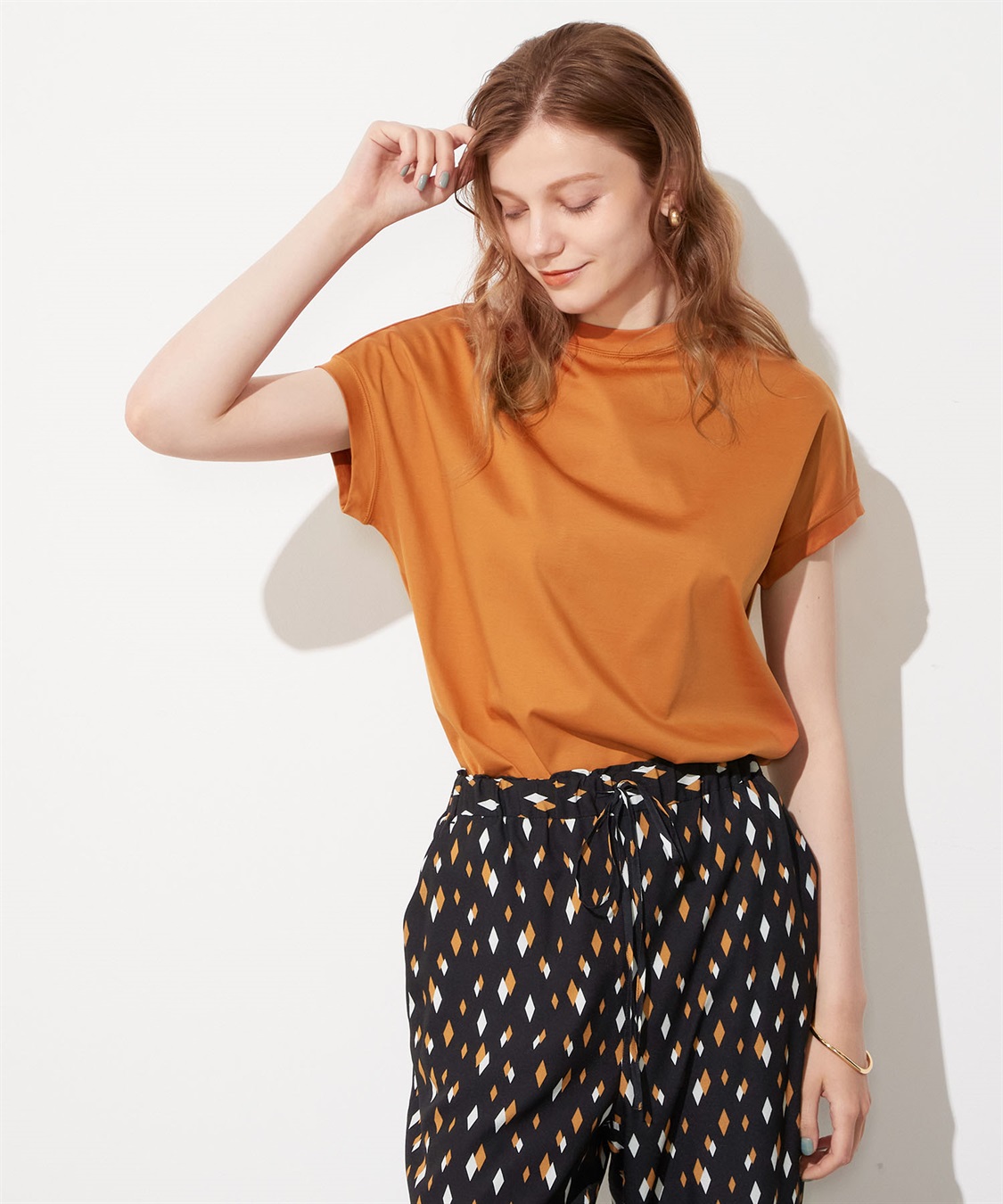 LE SOUK HOLIDAY モックネックTシャツ_sub_10