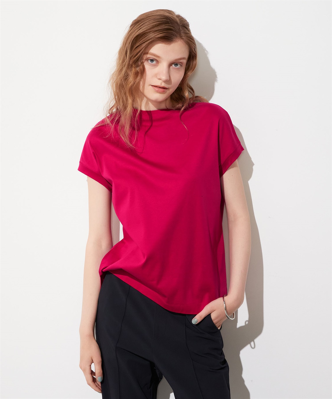 LE SOUK HOLIDAY モックネックTシャツ_sub_14