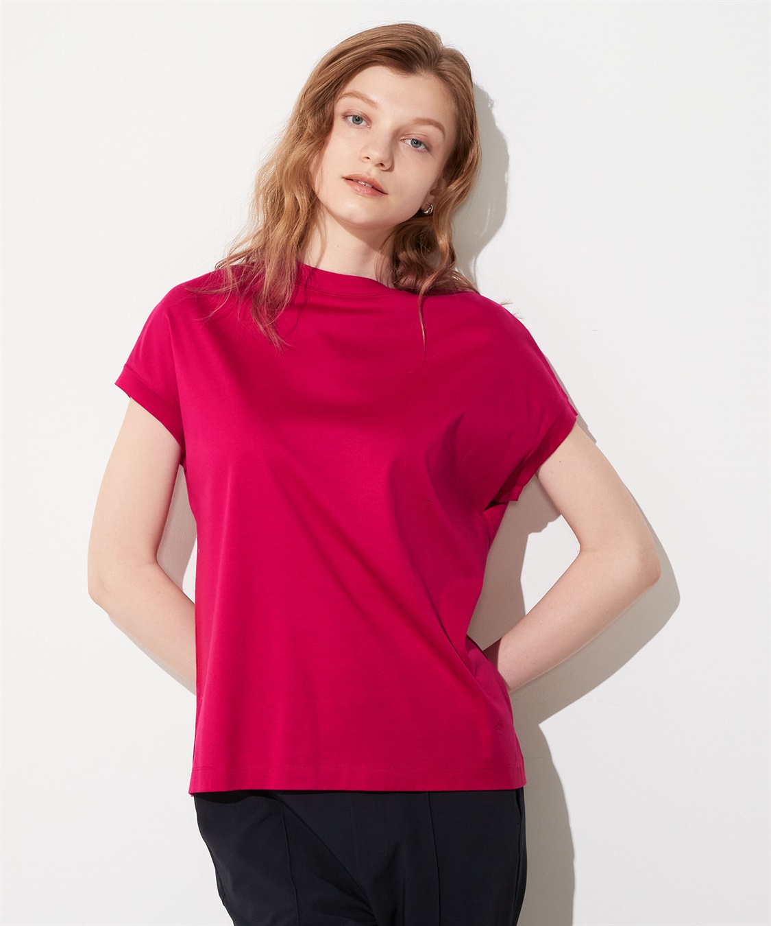 LE SOUK HOLIDAY モックネックTシャツ_sub_15