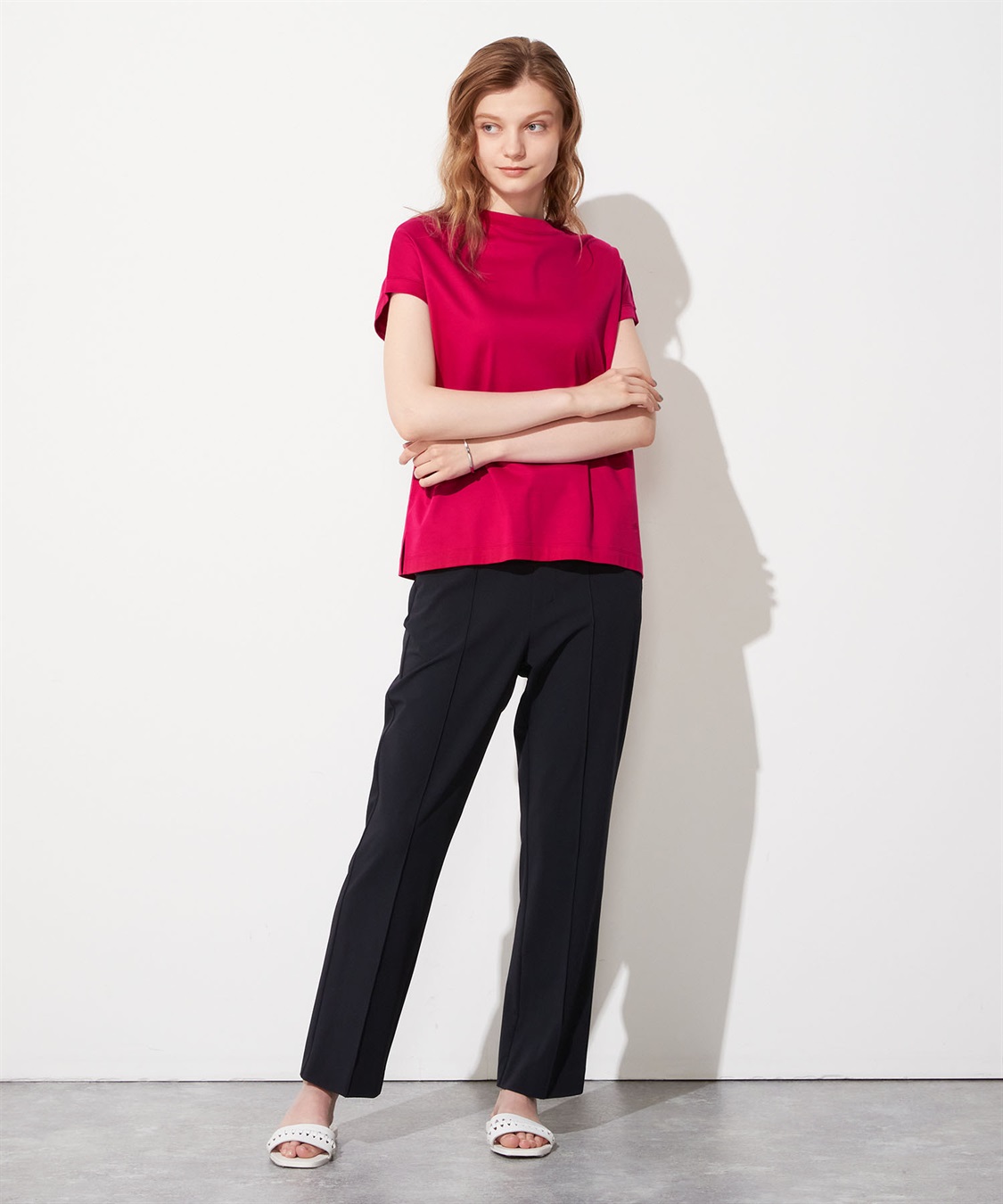 LE SOUK HOLIDAY モックネックTシャツ_sub_16