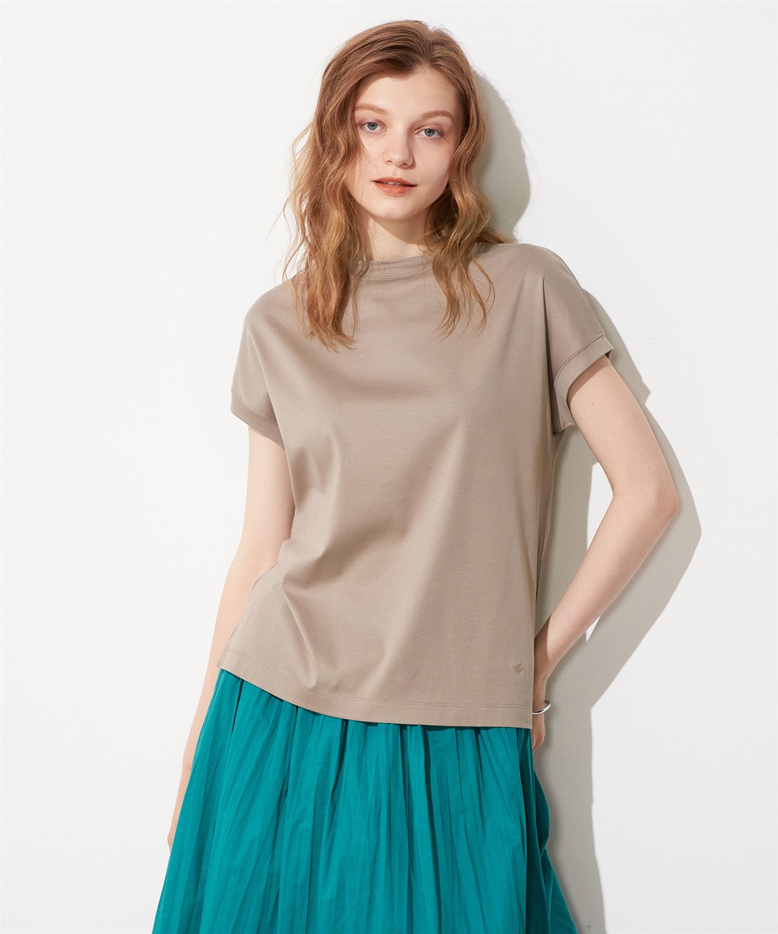 LE SOUK HOLIDAY モックネックTシャツ_sub_20