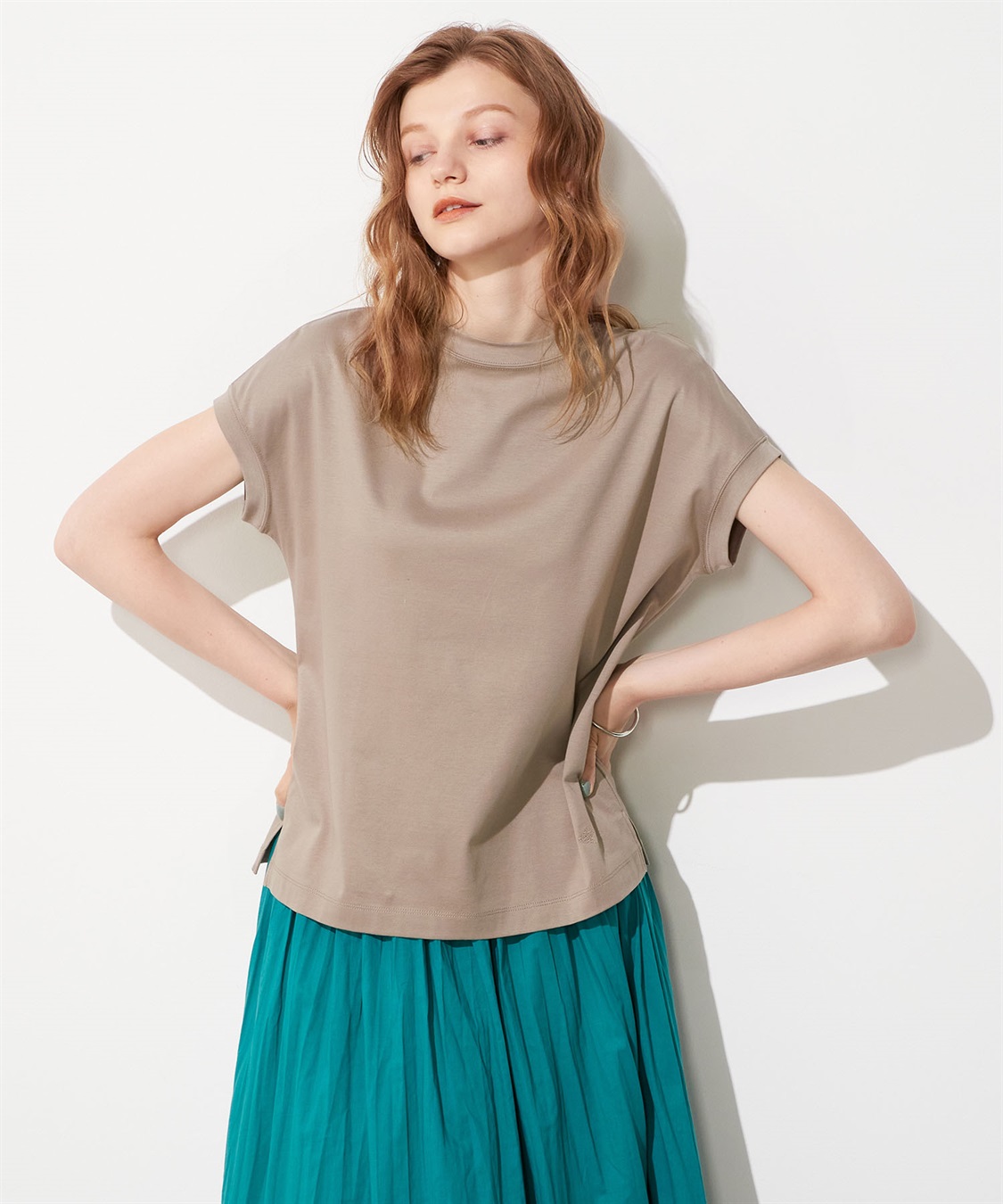 LE SOUK HOLIDAY モックネックTシャツ_sub_21