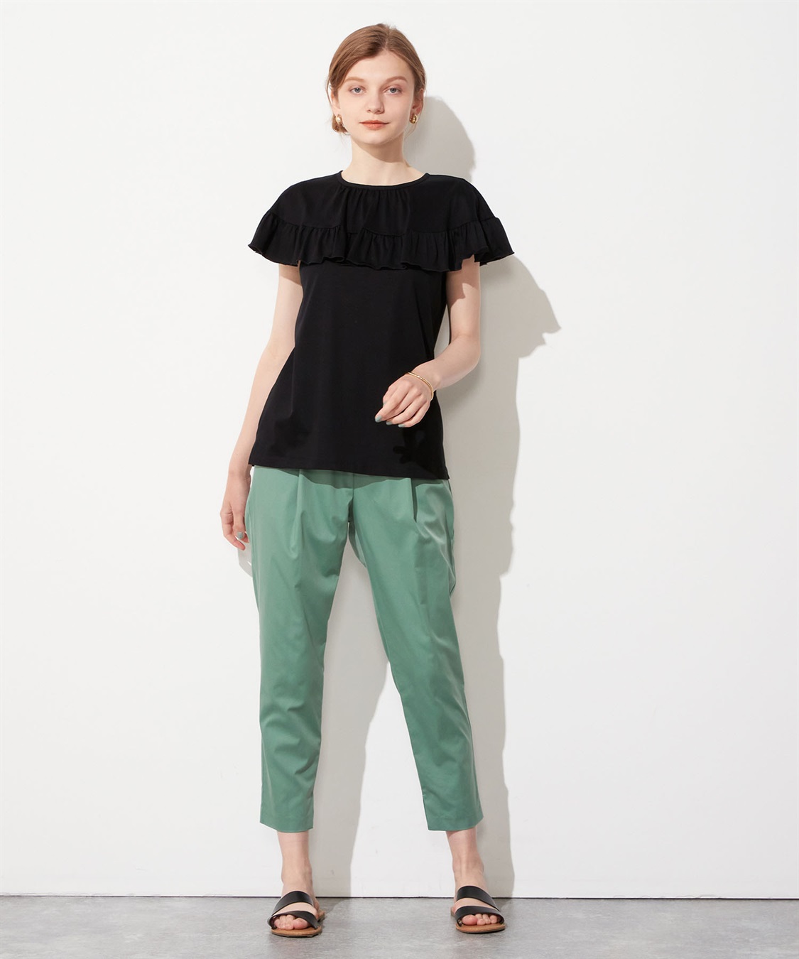 LE SOUK HOLIDAY フリルネックプルオーバー_sub_16