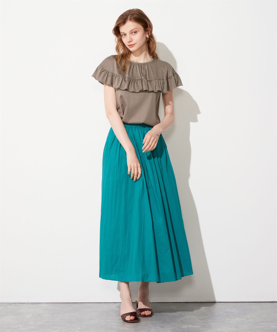 LE SOUK HOLIDAY フリルネックプルオーバー_sub_19