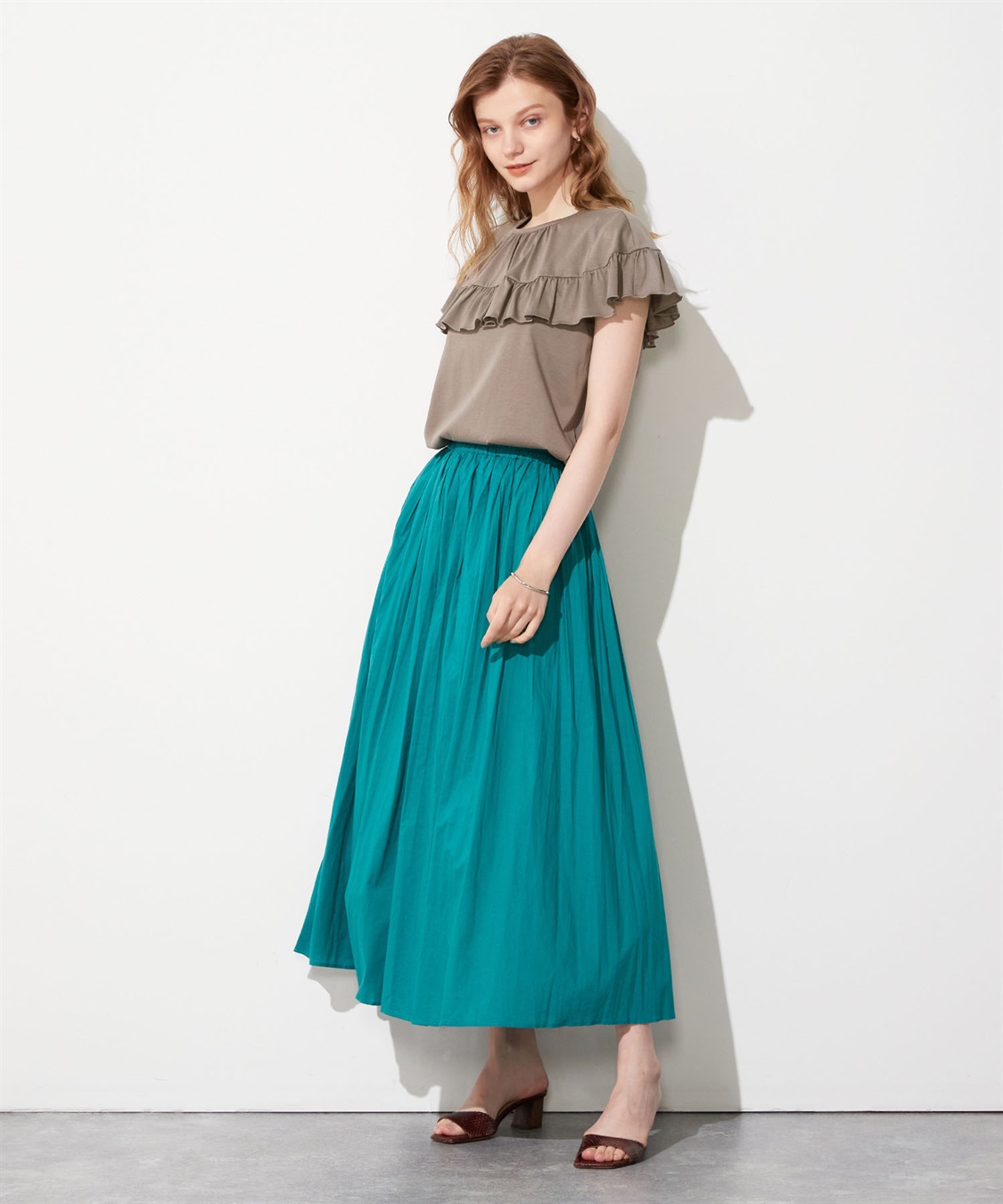 LE SOUK HOLIDAY フリルネックプルオーバー_sub_21