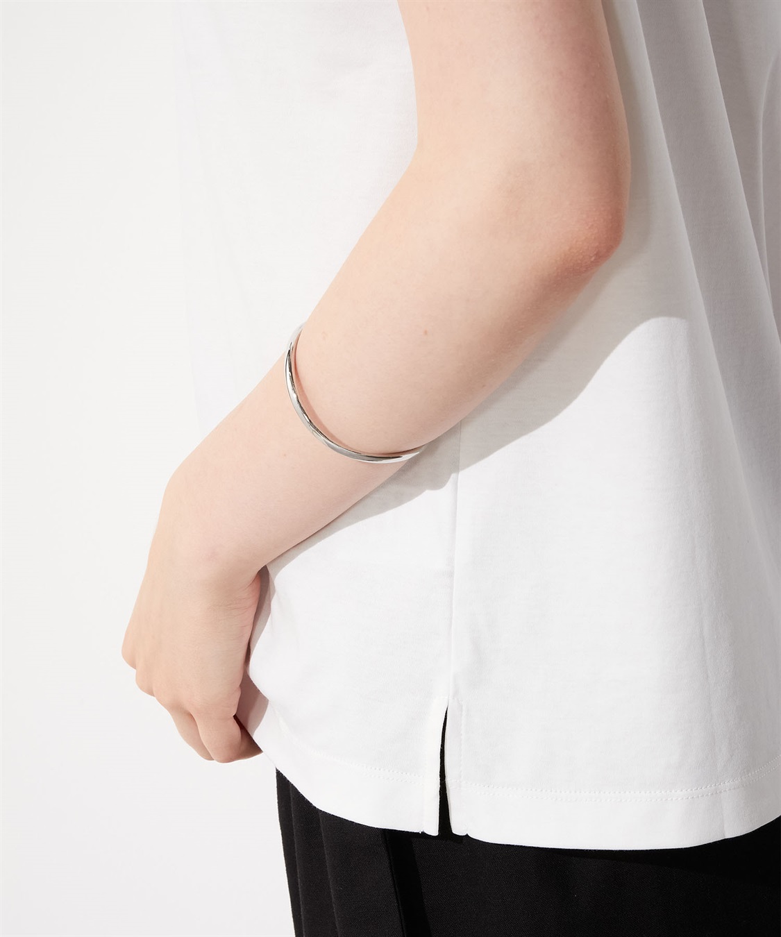 LE SOUK HOLIDAY 袖レースモックネックTシャツ_sub_13