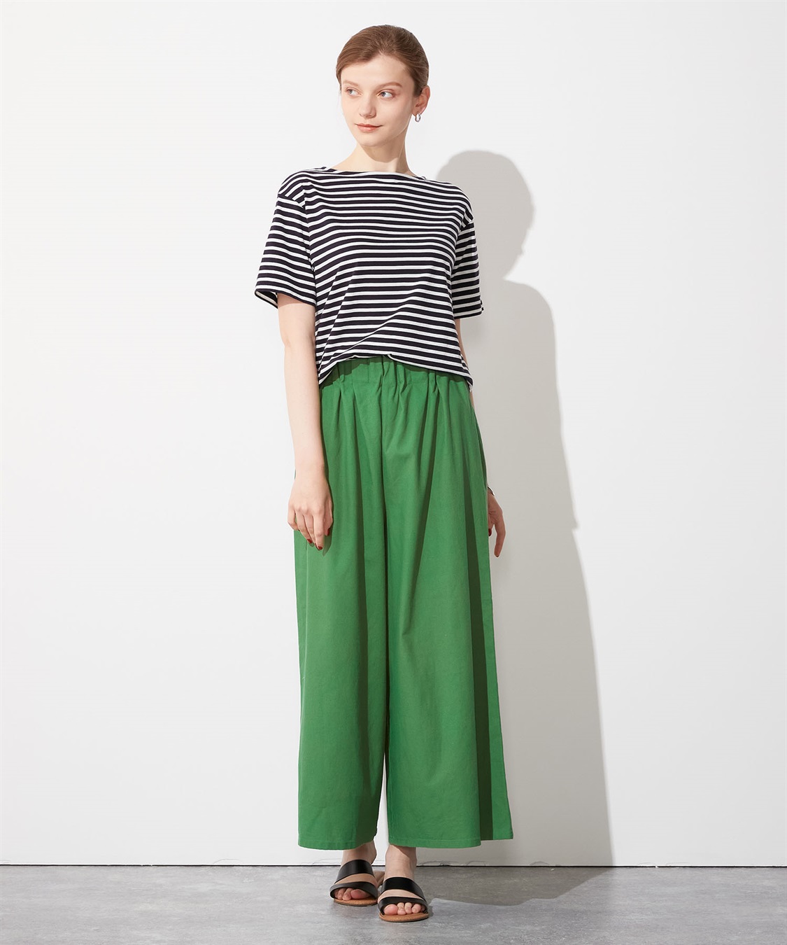 ボートネックボーダーTシャツ LE SOUK HOLIDAY｜クロスプラス公式通販