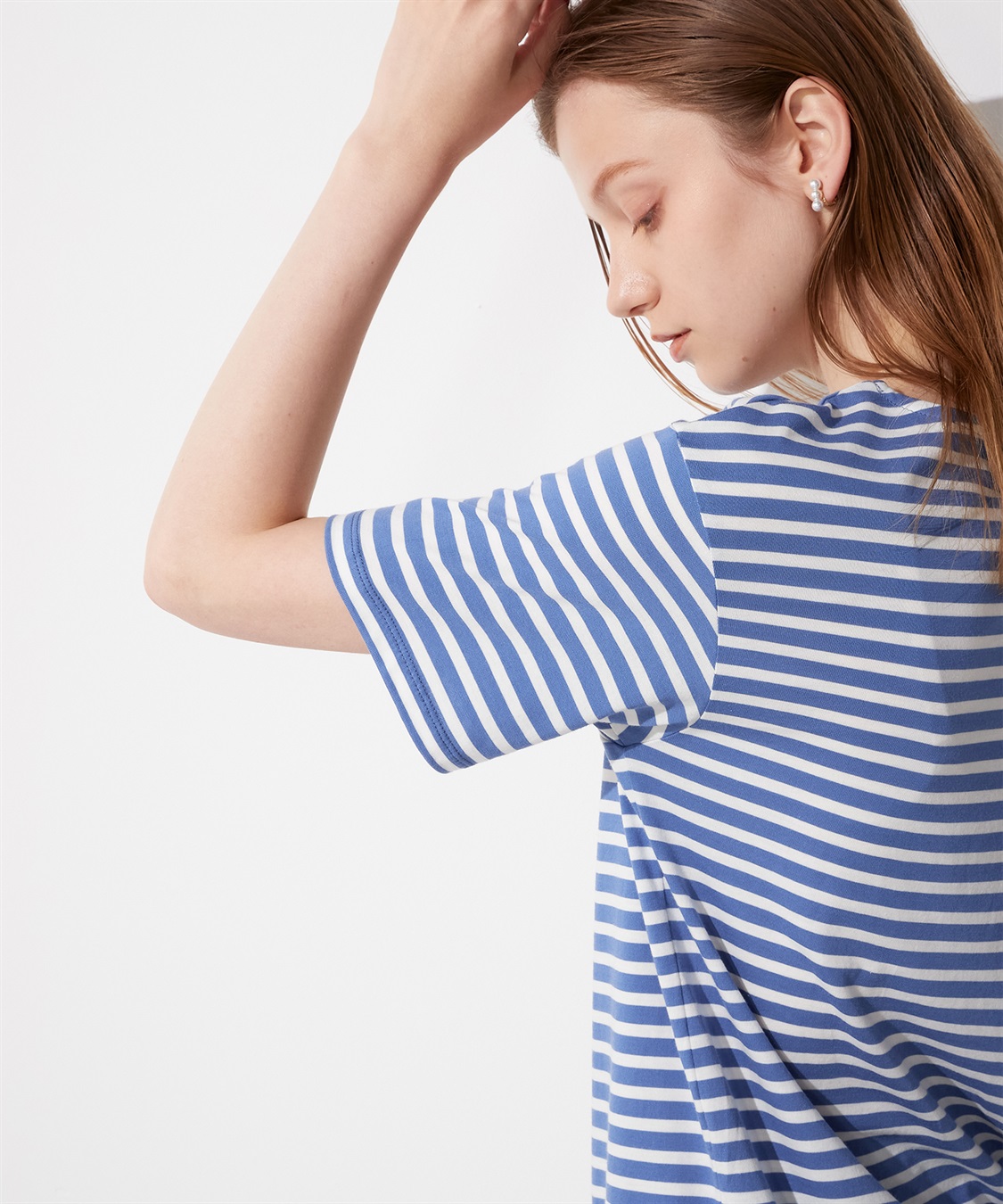 LE SOUK HOLIDAY ボートネックボーダーTシャツ_sub_15