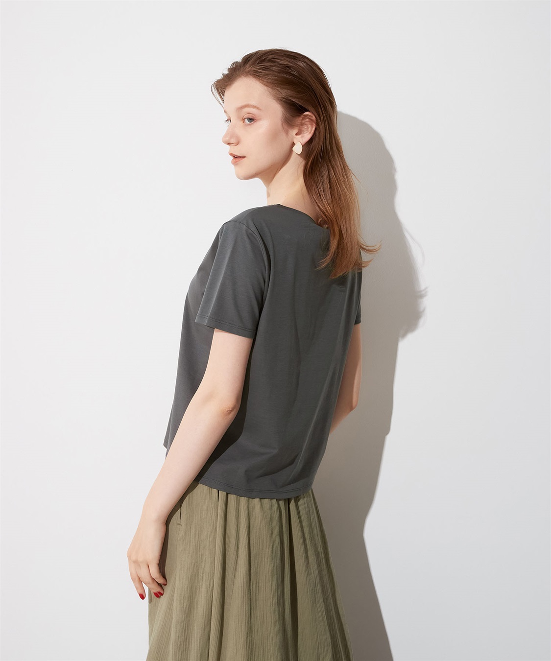 LE SOUK HOLIDAY ロゴプリントTシャツ_sub_5