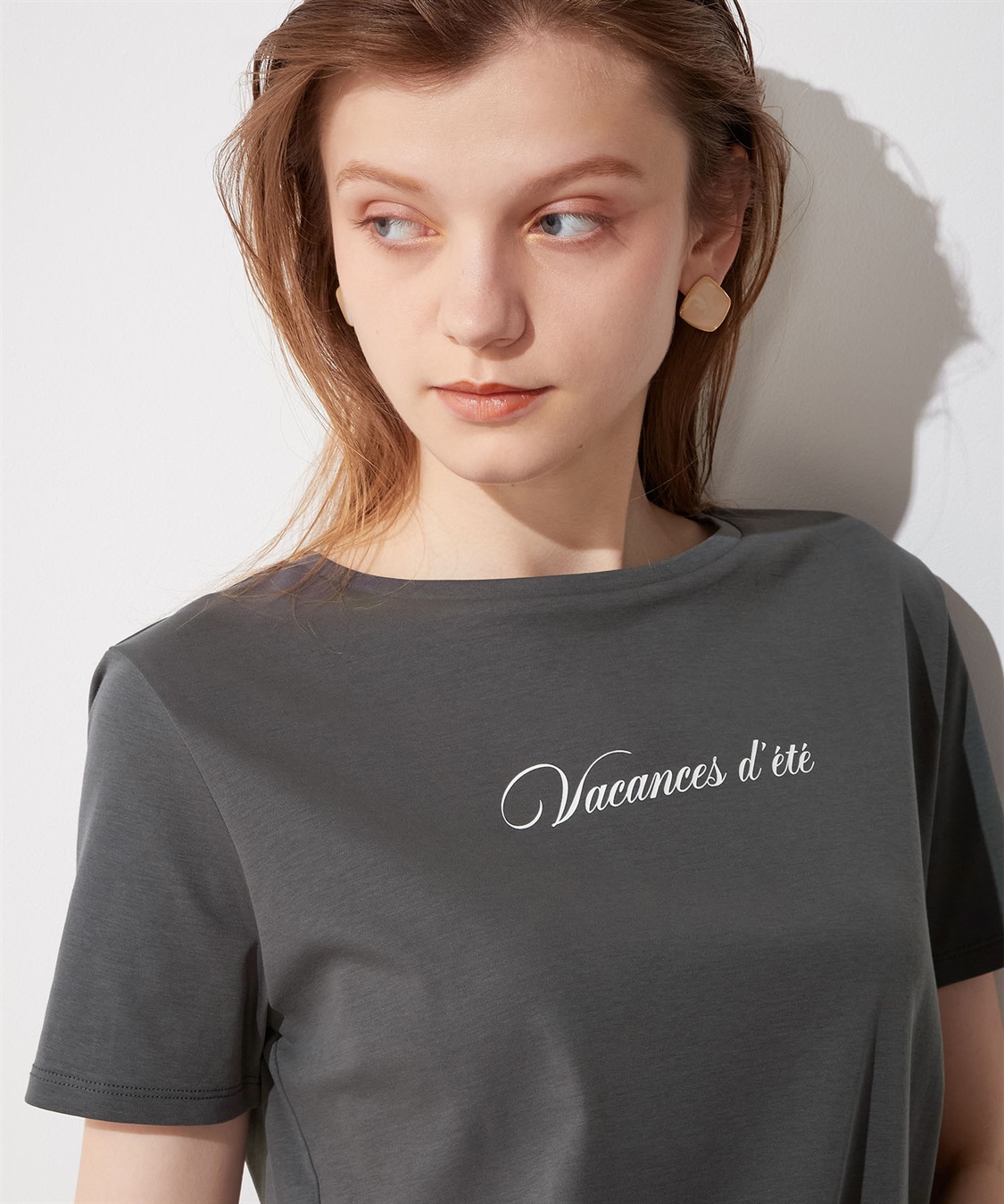 LE SOUK HOLIDAY ロゴプリントTシャツ_sub_8