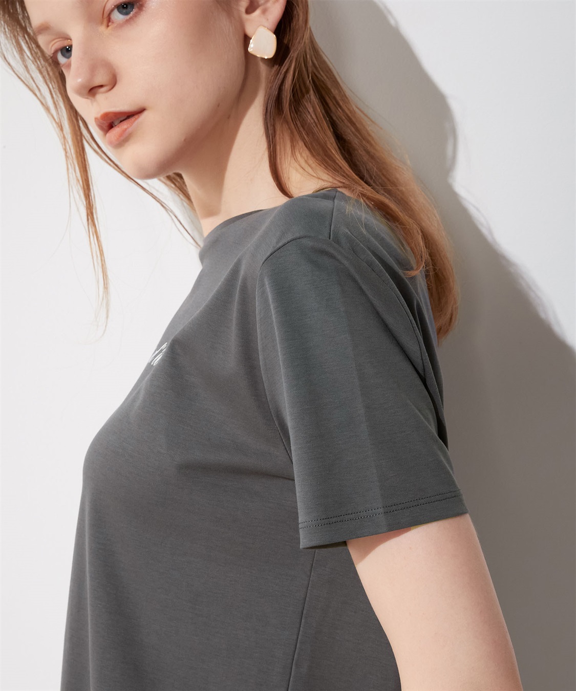 LE SOUK HOLIDAY ロゴプリントTシャツ_sub_10