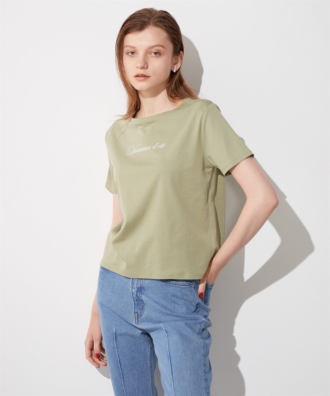 LE SOUK HOLIDAY ロゴプリントTシャツ_sub_15