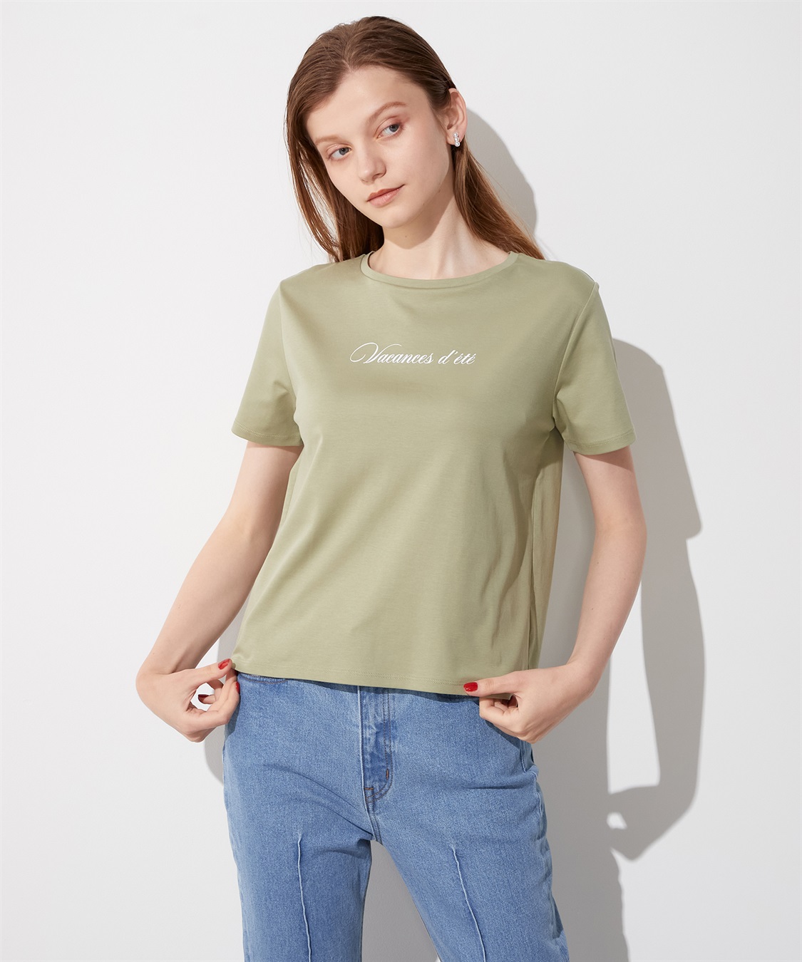 LE SOUK HOLIDAY ロゴプリントTシャツ_sub_16