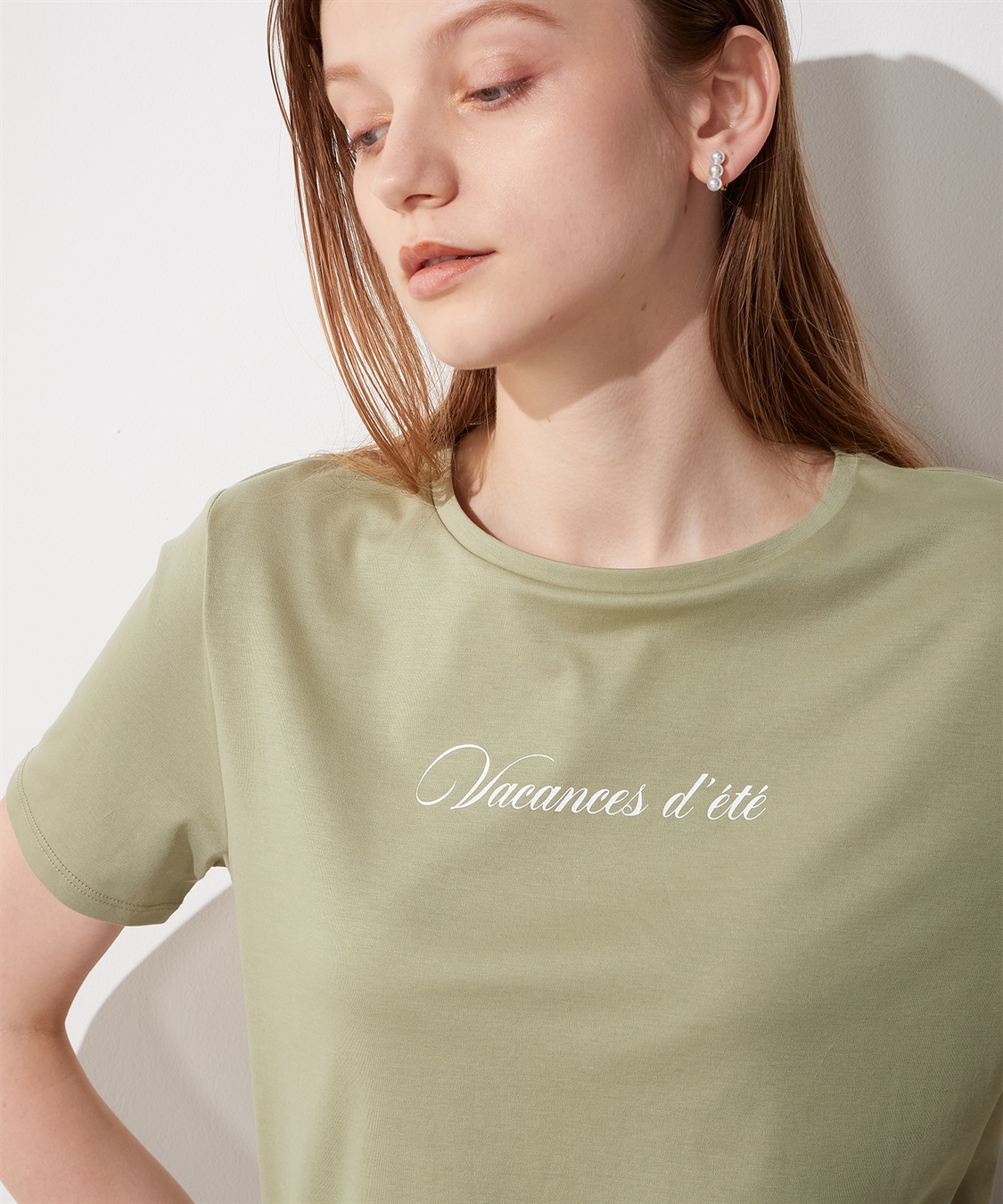 LE SOUK HOLIDAY ロゴプリントTシャツ_sub_20