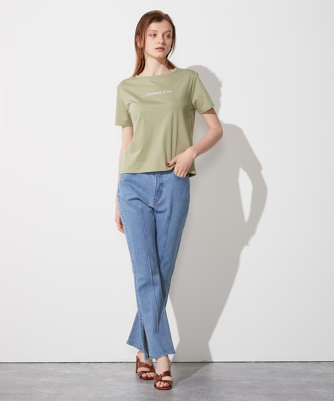 LE SOUK HOLIDAY ロゴプリントTシャツ_sub_22