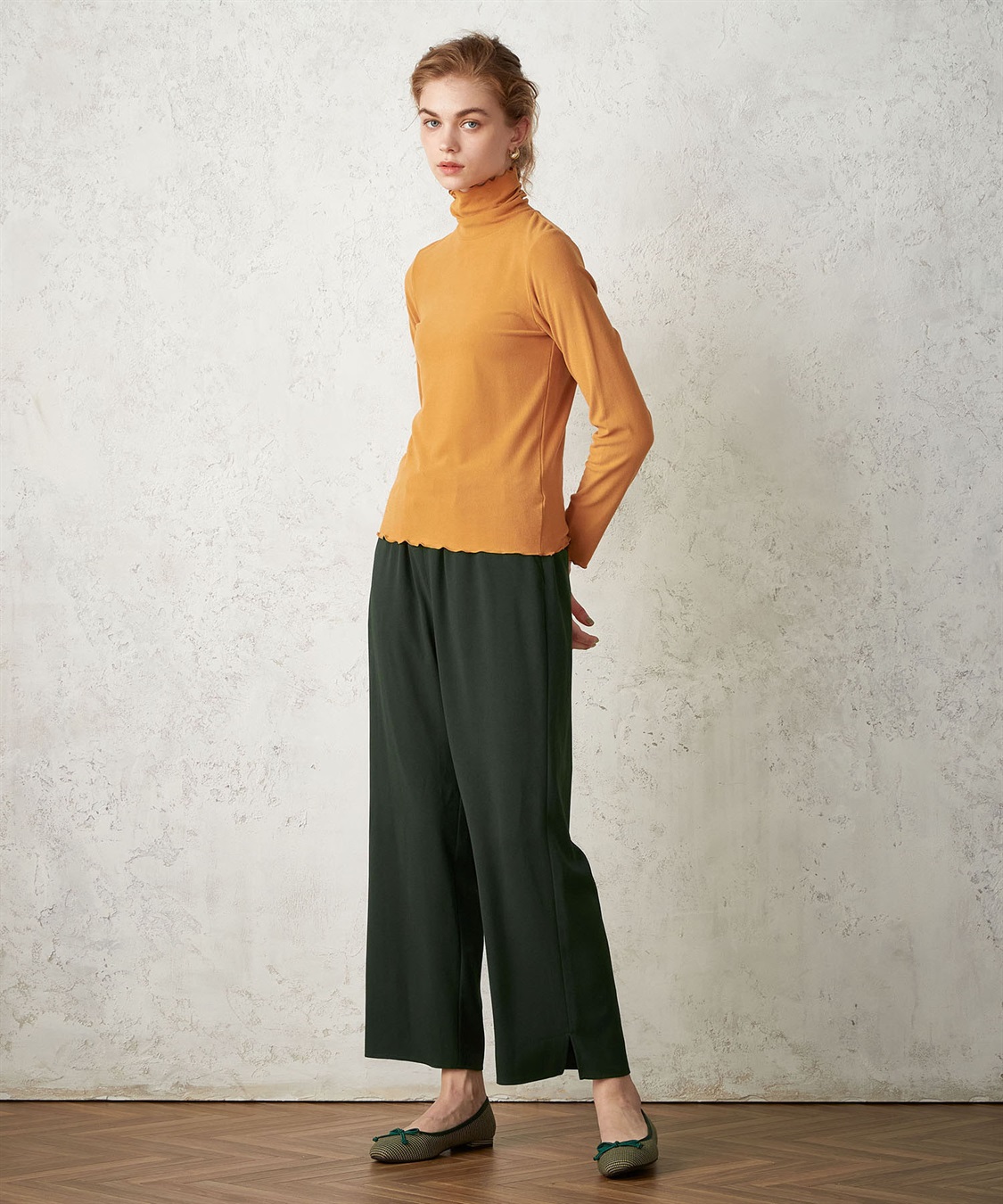 LE SOUK HOLIDAY 起毛フライスハイネックプルオーバー_sub_22