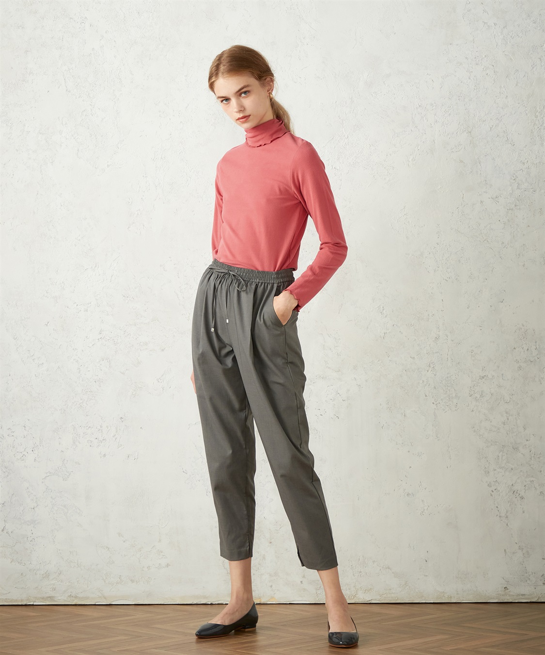 LE SOUK HOLIDAY 起毛フライスハイネックプルオーバー_sub_27